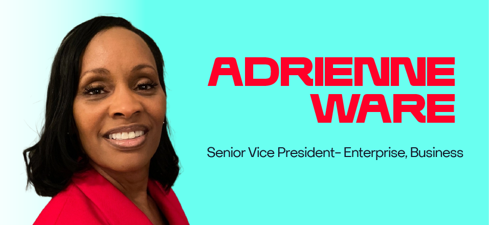 ADRIENNE WARE, FRONTIER’S SENIOR VICE PRESIDENT- ENTERPRISE, BUSINESS